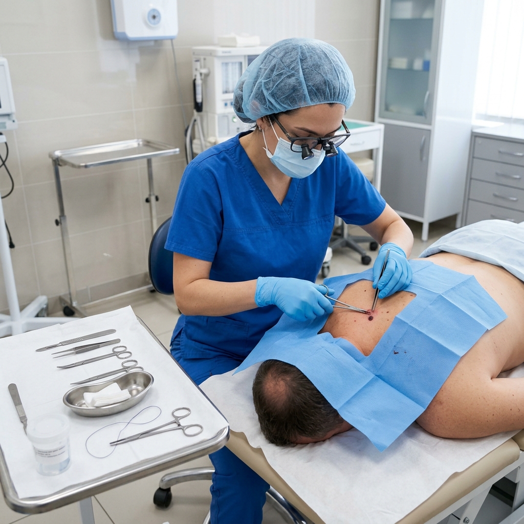 Retiro de Lunares, Quistes y Tumores